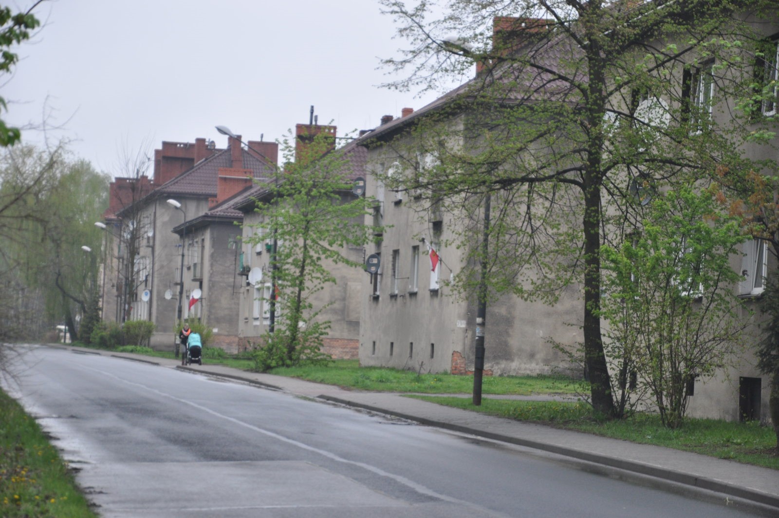 Budynki w dzielnicy Sowice