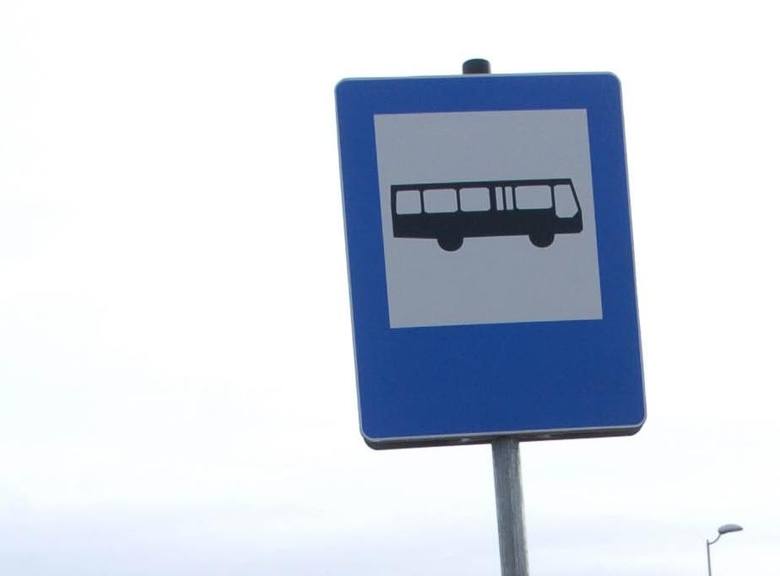 tabliczka przystanku autobusowego