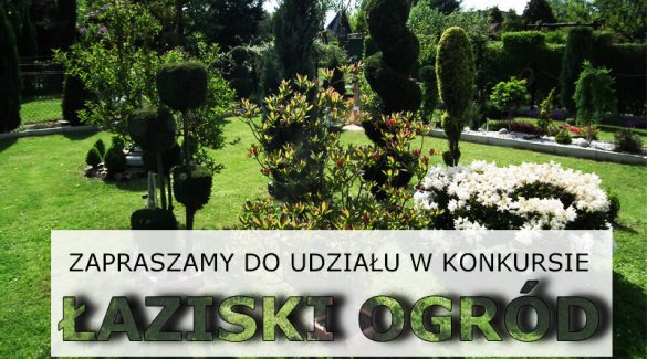 Plakat przedstawiający ogród
