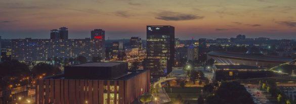 Nocna panorama miasta