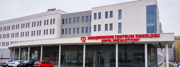 Fasada Zagłebiowskiego Centrum Onkologii