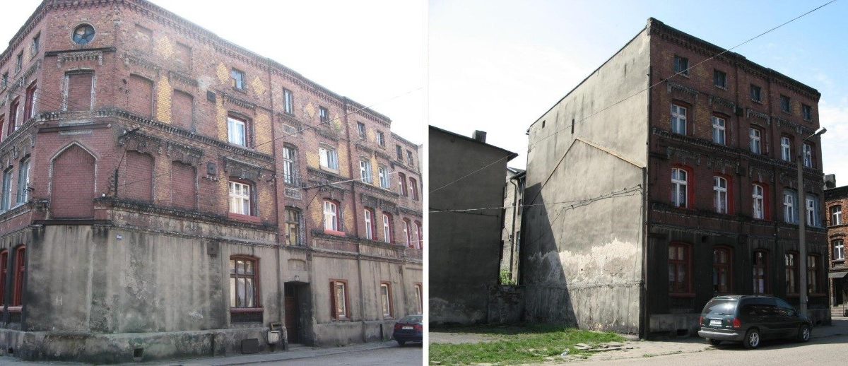 Budynki przy ul. Świdra w Świętochłowicach