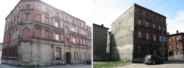 Budynki przy ul. Świdra w Świętochłowicach