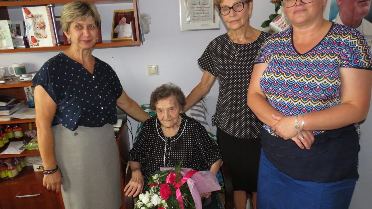 Elżbieta Lempa, która skończyła 104 lata