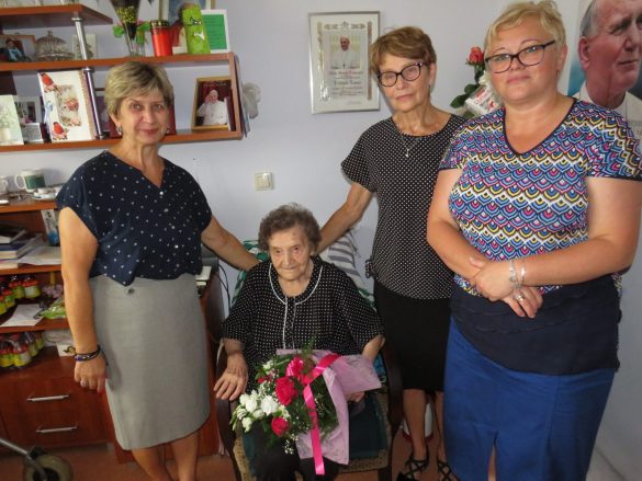 Elżbieta Lempa, która skończyła 104 lata
