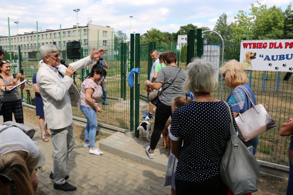 Uroczystości otwarcia nowego wybiegu