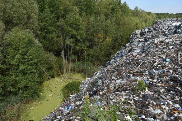 Wysypisko śmieci w Bytomiu