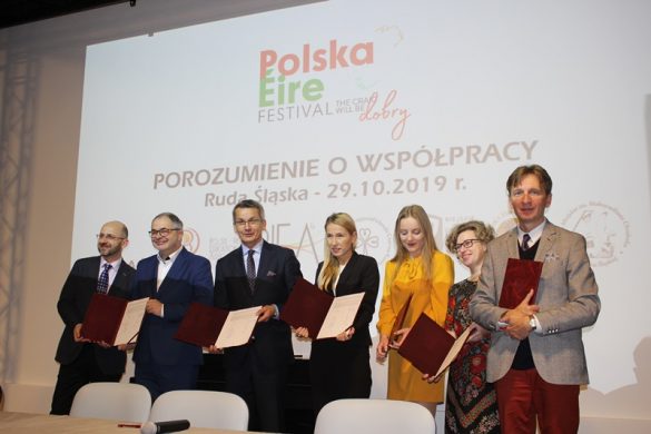Podpisanie porozumienia w sprawie Festiwalu Polska Éire 2020