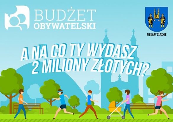 Plakat z hasłem "Na co ty wydasz 2 miliony złotych"