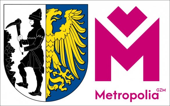 Herb Bytomia i logo GZM
