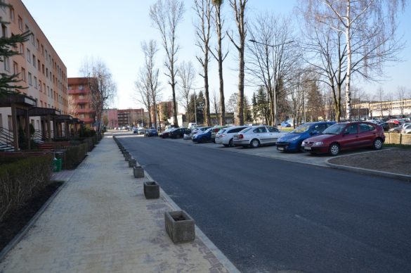 Ulica w Bieruniu