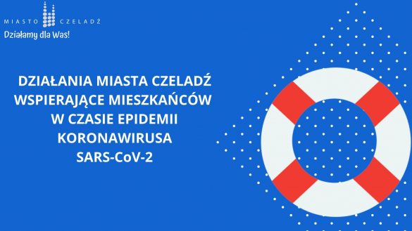 Plakat z kołem ratunkowym
