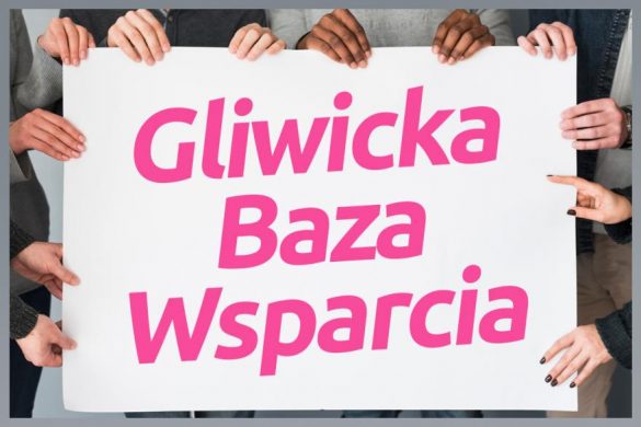 Plakat Gliwicka baza wsparcia