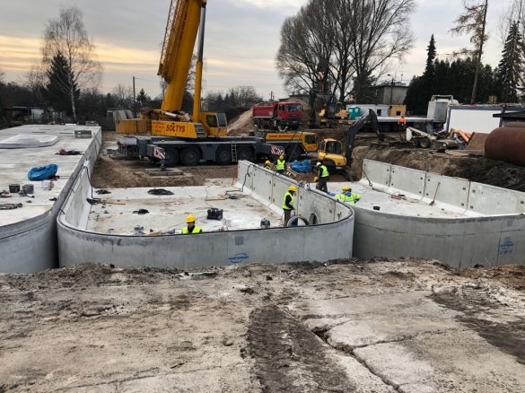 zbiorniki retencyjne w budowie