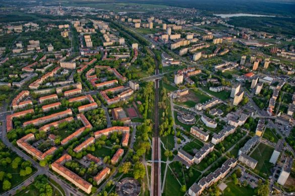 miasto z lotu ptaka