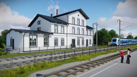 wizualizacja centrum przesiadkowego