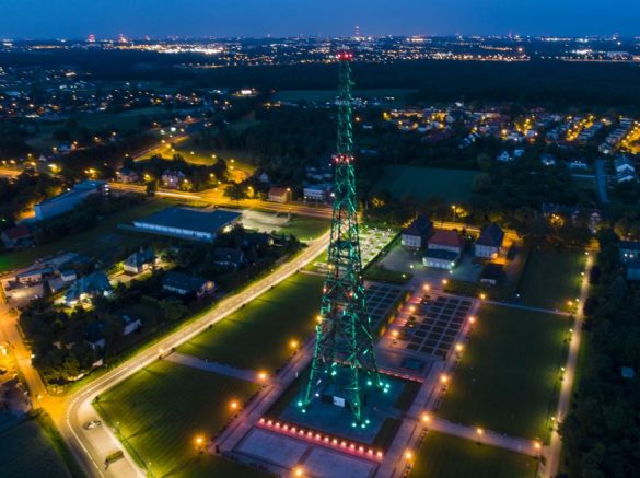 Radiostacja podświetlona na zielono