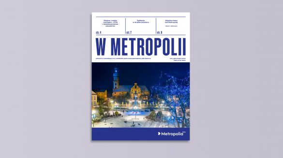 Okładka magazynu "W Metropolii"