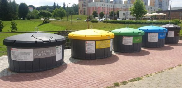 Pojemniki do segregowania odpadów