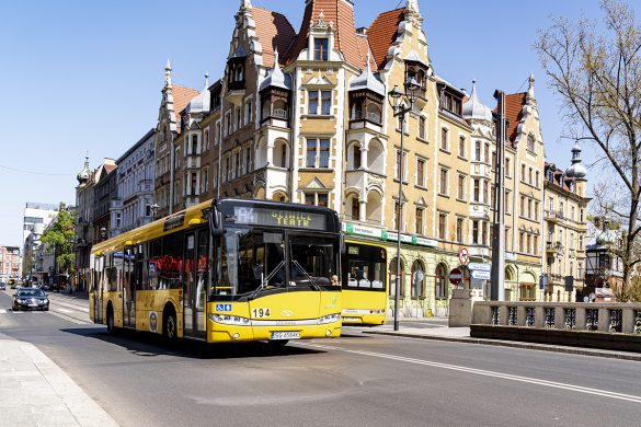Autobusy na ulicach Katowic