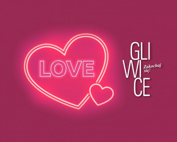 Plakat "Zakochaj się - Gliwice"