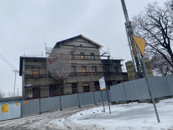 Remont budynku dworca kolejowego