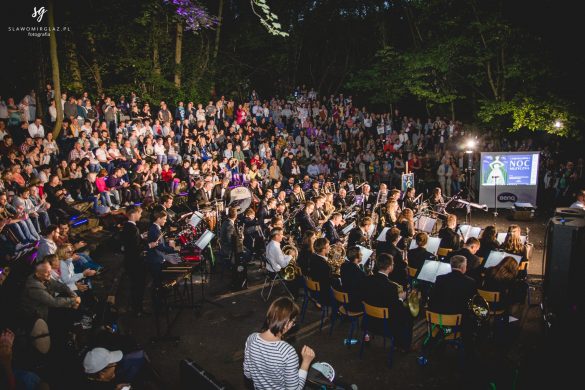 Koncert w parku w Tarnowskich Górach.