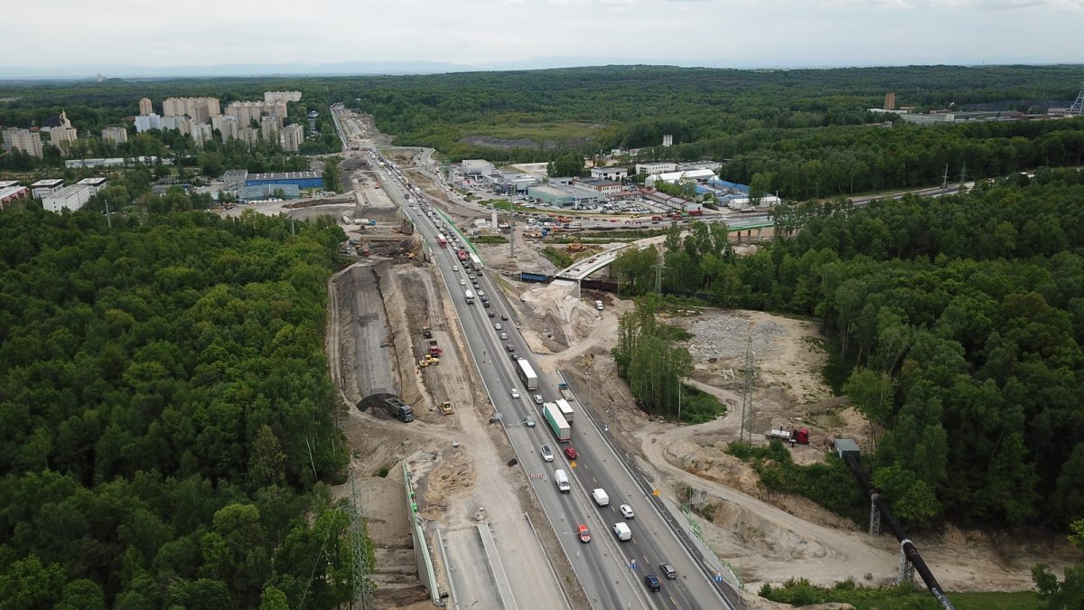 Inwestycja drogowe w Giszowcu