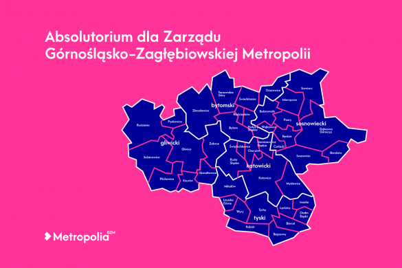 Infografika przedstawiająca mapę Metropoliica