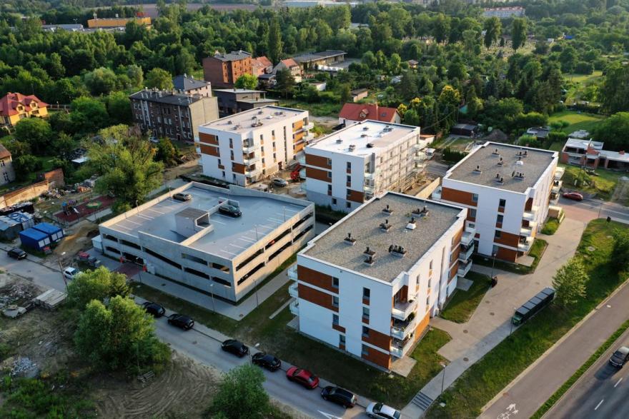 Nowe budynki komunalne przy ul. Kujawskiej (fot. G. Kogut/UM Gliwice)