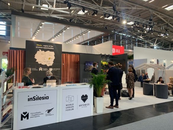 Stoisko Metropolii na Targach EXPO REAL
