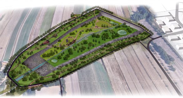 Plan zbiornika retencyjnego
