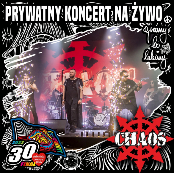 Zespół Chaos - plakat WOŚP