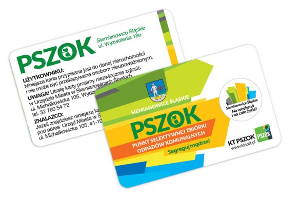 Karty PSZOK-a Siemianowice Śląskie