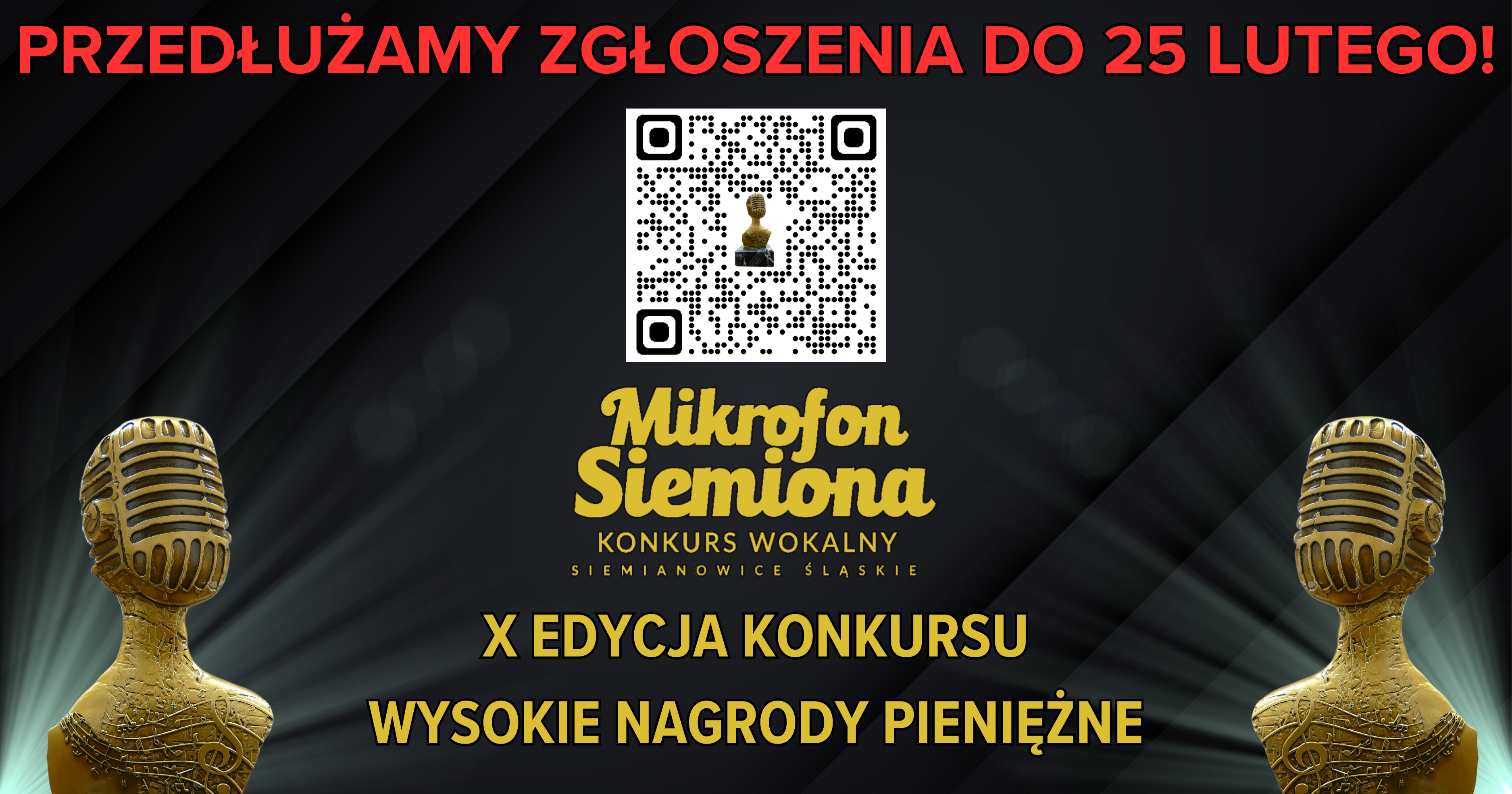 Infografika konkursu wokalnego Mikrofon Siemiona.