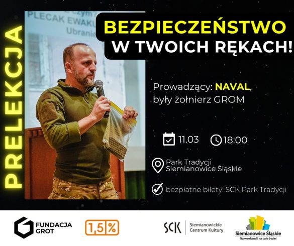 Bezpieczeństwo w Twoich rękach - były komandos GROM-u uczy jak zachować się w krytycznych sytuacjach.