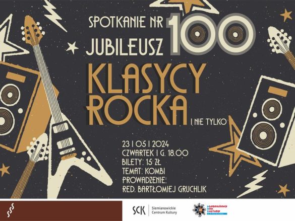 Jubileusz siemianowickiego cyklu Klasycy Rocka i nie tylko.