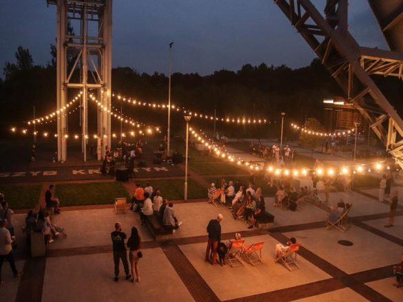 Klimatyczny koncert Chill Time pod szybem Krystyn w SCK Parku Tradycji
